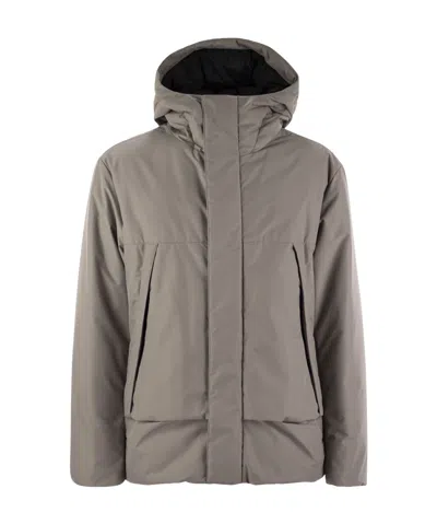 HERNO HERNO LONG-SLEEVED HOODED JACKET