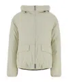 Herno Chalk Nylon Down Jacket In Multi