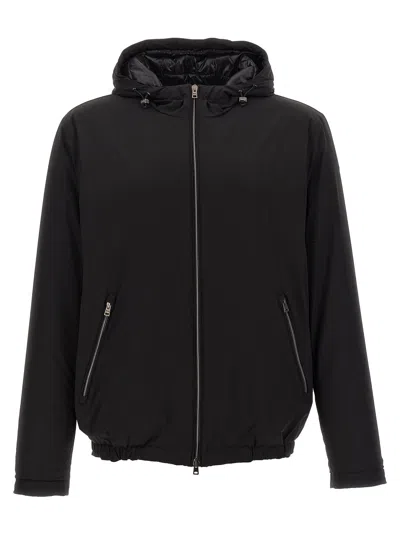 HERNO HOODED DOWN JACKET