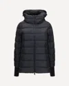 Herno Hooded Polyester Puffer Down Jacket In Black