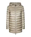 Herno Hooded Down Jacket In Neutral