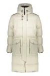 Herno Hooded Down Jacket In White