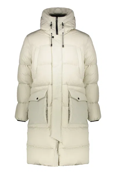 Herno Hooded Down Jacket In White