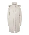 Herno Hooded Down Jacket In White
