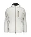 Herno Removable-padding Hooded Jacket In White
