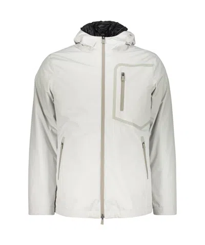 HERNO REMOVABLE-PADDING HOODED JACKET