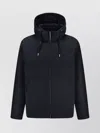 Herno Hooded Down Jacket With Drawstring And Pockets In Black