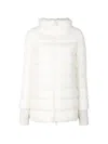 Herno Jacke Im Layering-look In White