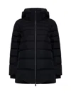 Herno Ashapre Gore Black Down Jacket In Black