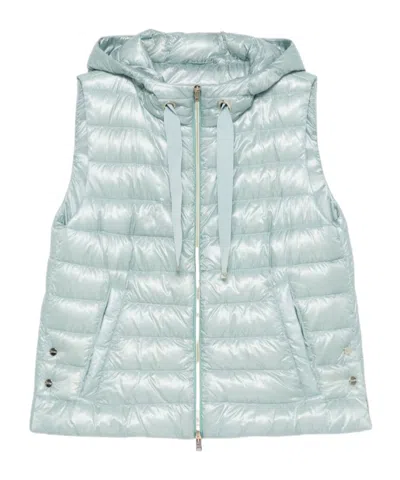HERNO HERNO QUILTED DRAWSTRING GILET