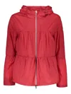 Herno Techno Fabric Jacket In 红色