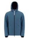 Herno 후드 재킷 In Blue