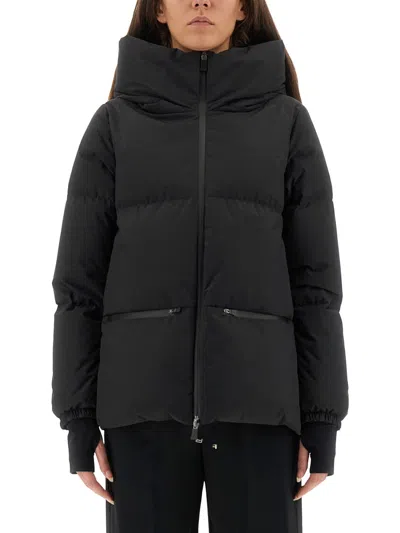 Herno Hooded Jacket In Black