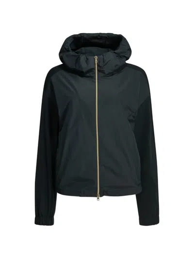 Herno Hoodie Sweatshirts Blue