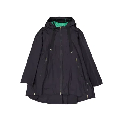 Herno Blue Cotton Shell Jacket