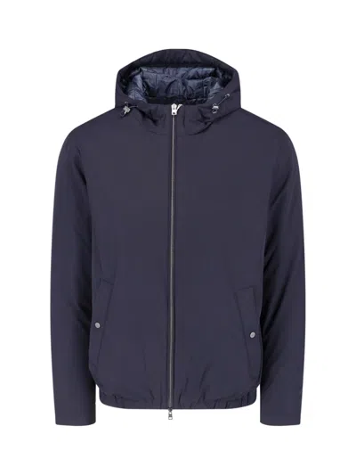 HERNO "RESORT" HOODED JACKET