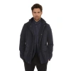 Herno Hooded Jacket In Blue
