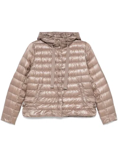 Herno Hooded Jacket In Neutrals