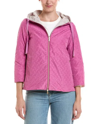 Herno Hooded Jacket In Pink