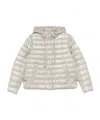 Herno Quilted Jacket With Hood And Pockets In White