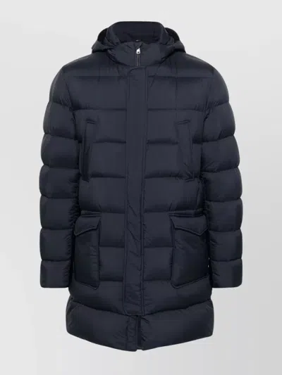 HERNO HOODED LONG LENGTH PADDED PARKA