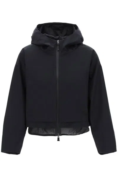 Herno Hooded Paclite Jacket In In Nero