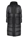 Herno Hooded Padded Coat In Black