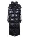 Herno Hooded Padded Coat In Black