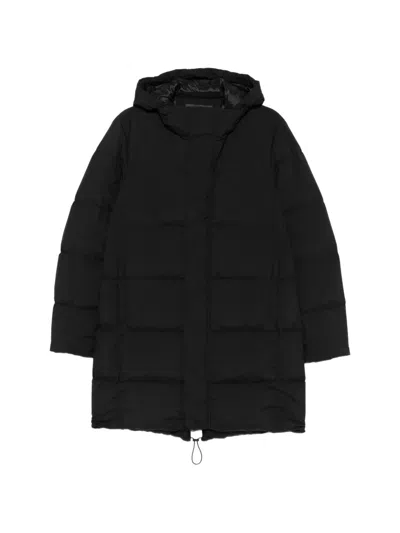 Herno Hooded Padded Coat In Animal Print