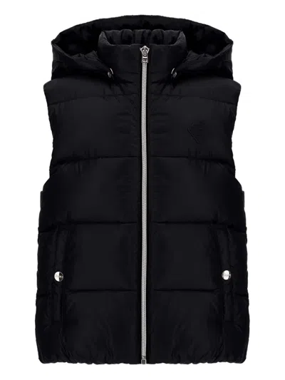 Herno Kids' 후드 패딩 베스트
