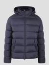 Herno Long-sleeved Cotton Clothes In Blue