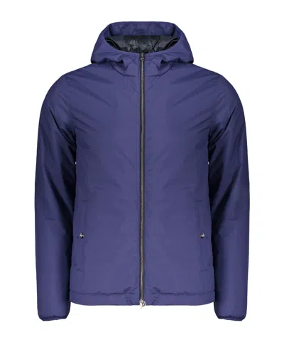 Herno Hooded Padded Jacket In Purple