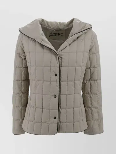Herno Hooded Padded Jacket Long Sleeves