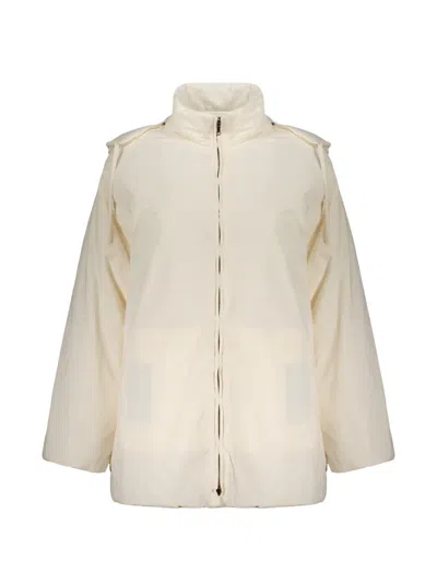 Herno Hooded Padded Jacket In Neutral