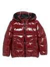 Herno Hooded Padded Jacket In Red