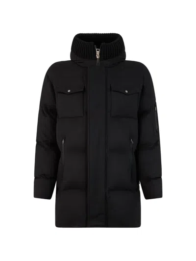 Herno Hooded Padded Jacket In Multi