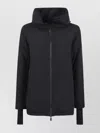 Herno Hooded Padded Jacket Side Pockets In Black