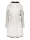 Herno Hooded Padded Jacket In White