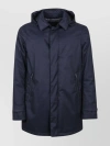 HERNO HOODED PADDED JACKET WITH SIDE POCKETS