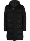 HERNO HOODED PADDED MID-LENGTH COAT