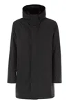 Herno Three-quarter Coats In Black