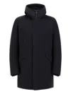 Herno Hooded Parka Down Jacket Clothing In Black