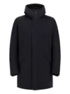 Herno Hooded Parka Down Jacket Clothing In Black