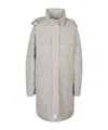 Herno Hooded Parka In Gray