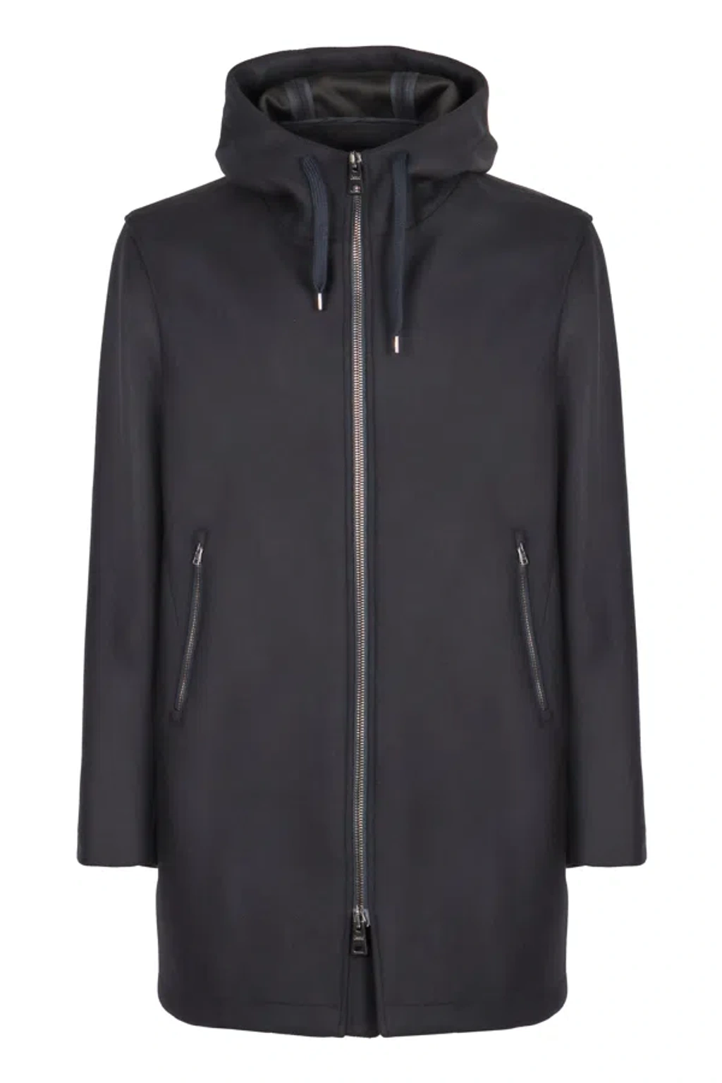 パーカー・フーディ HERNO Hooded parka in technical fabric Herno Hooded Parka In Technical Fabric | ModeSens