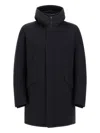 Herno Hooded Parka Down Jacket Clothing In Black