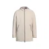 Herno Man Jacket Beige Size 44 Polyamide, Elastane In Neutral