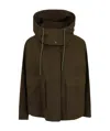 Herno Regular Fit Chic Layering Jacket In Brown