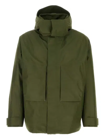 HERNO HOODED POCKET JACKET