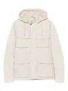 Herno Hooded Pocket Jacket In Multi